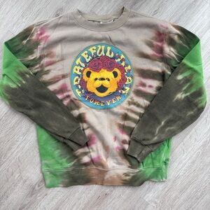Grateful Dead Bear Tie-Dye Sweatshirt